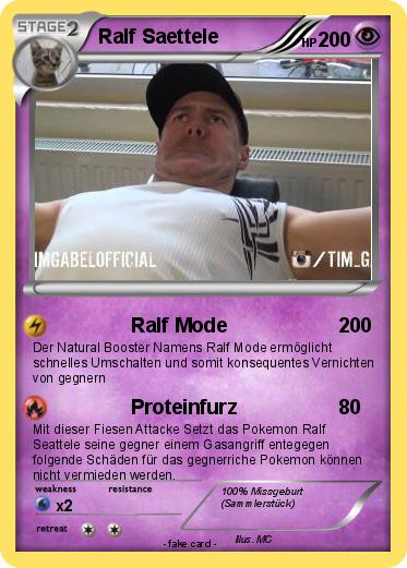 Pokemon Ralf Saettele