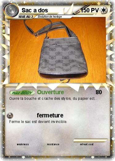 Pokemon Sac a dos