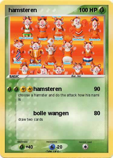 Pokemon hamsteren