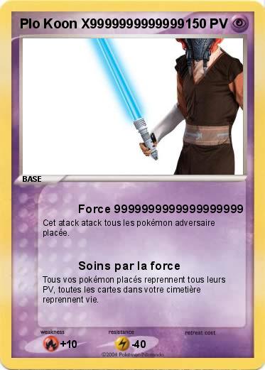 Pokemon Plo Koon X9999999999999
