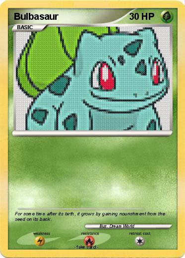 Pokemon Bulbasaur