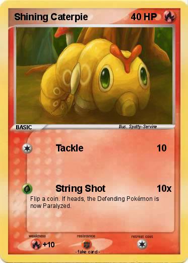 Pokemon Shining Caterpie