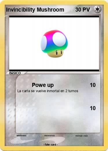 Pokemon Invincibility Mushroom