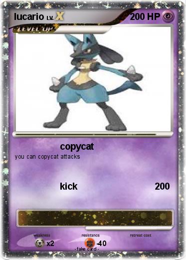 Pokemon lucario