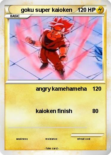 Pokemon goku super kaioken