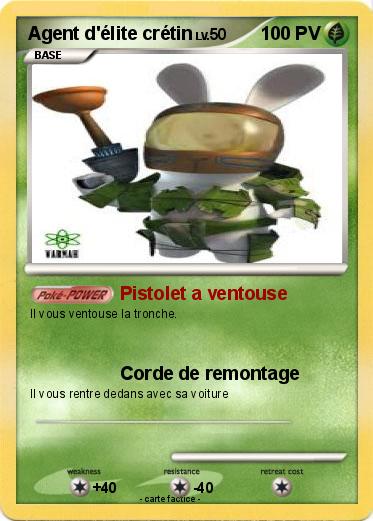 Pokemon Agent d'élite crétin