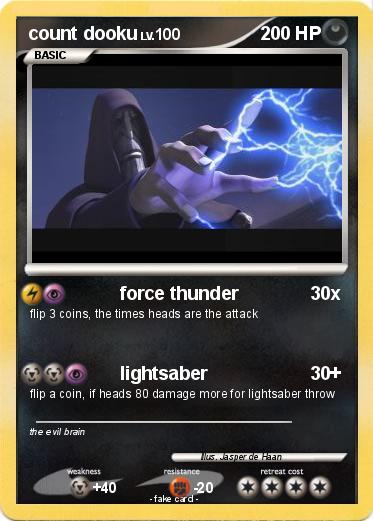 Pokemon count dooku