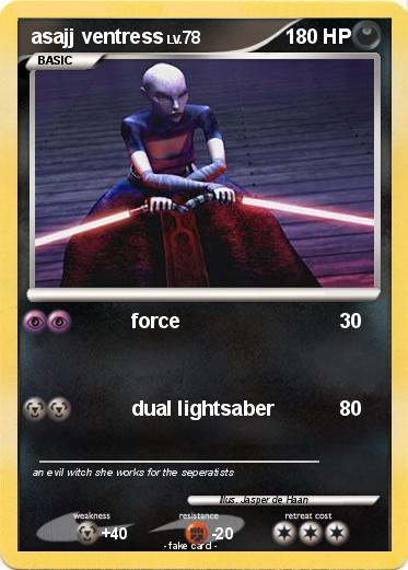 Pokemon asajj ventress