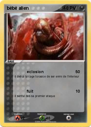Pokemon bébé alien
