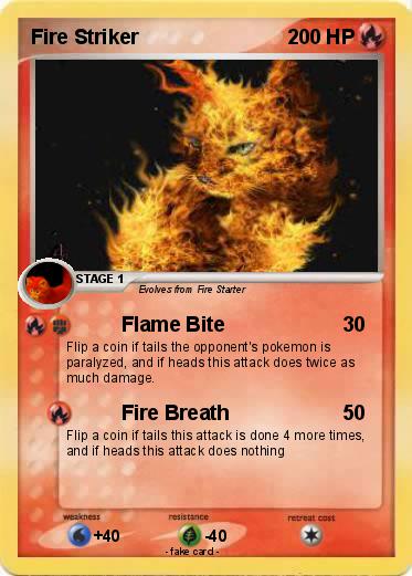 Pokemon Fire Striker