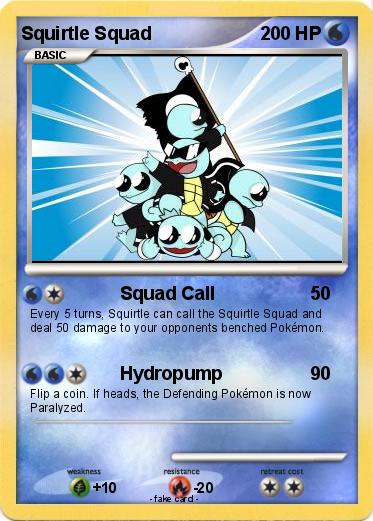 Pokemon Squirtle Squad