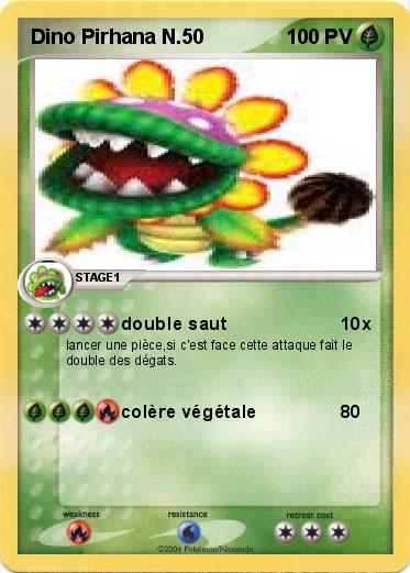 Pokemon Dino Pirhana N.50