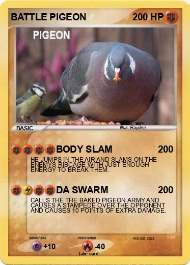Pokemon BATTLE PIGEON