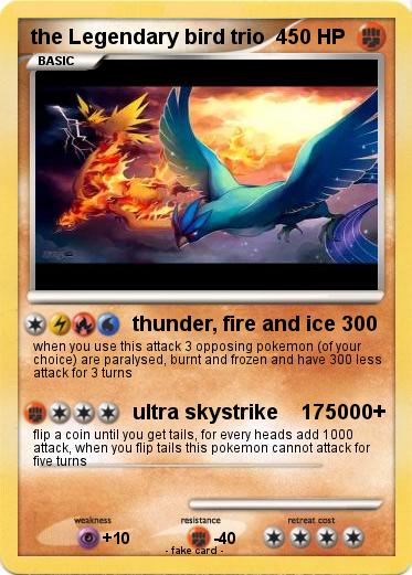 Pokemon the Legendary bird trio  4