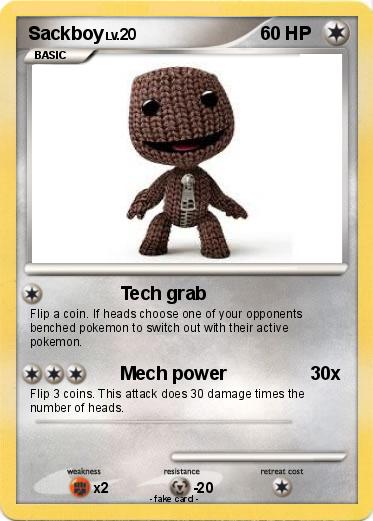 Pokemon Sackboy