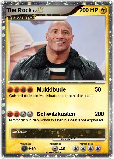 Pokemon The Rock