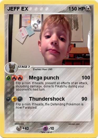 Pokemon JEFF EX