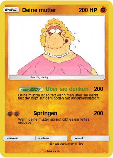 Pokemon Deine mutter