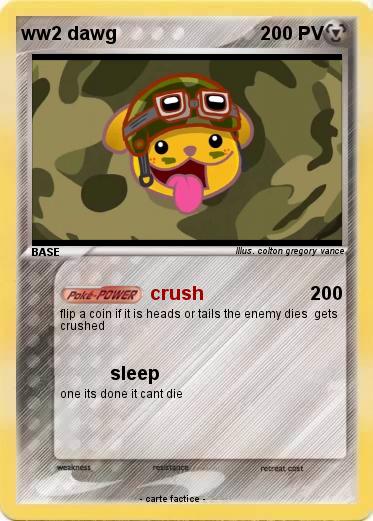 Pokemon ww2 dawg