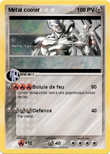 Pokemon Métal cooler