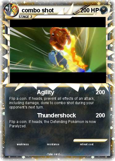 Pokemon combo shot