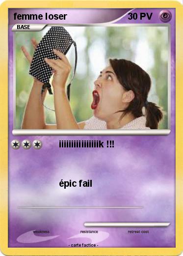 Pokemon femme loser