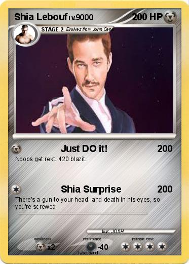 Pokemon Shia Lebouf