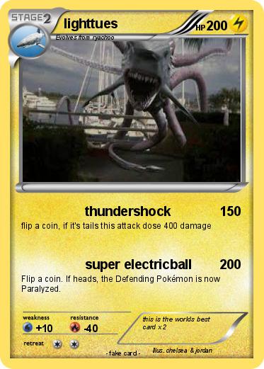 Pokemon lighttues