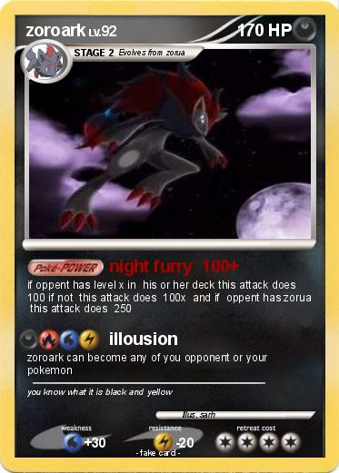 Pokemon zoroark
