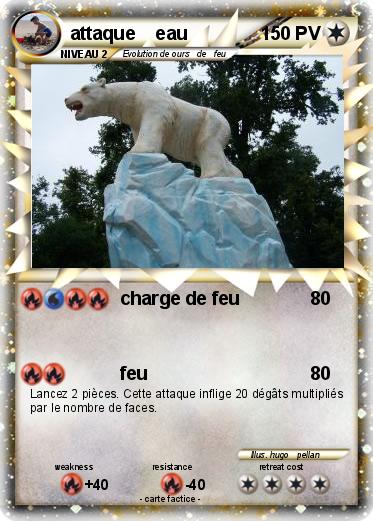 Pokemon attaque    eau