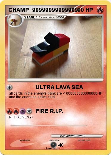Pokemon CHAMP  99999999999999