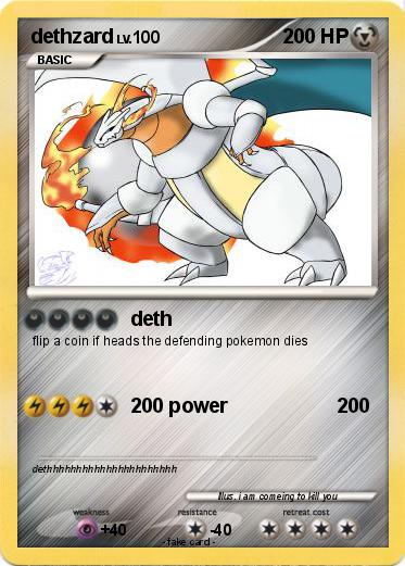 Pokemon dethzard