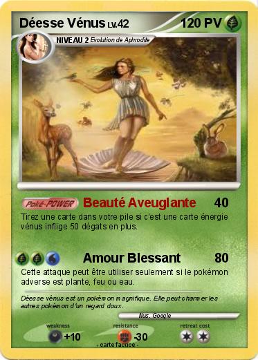Pokemon Déesse Vénus
