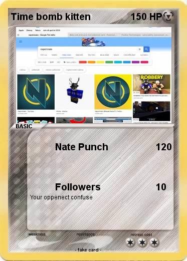 Pokemon Time bomb kitten