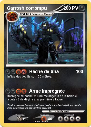 Pokemon Garrosh corrompu