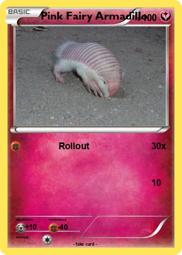 Pokemon Pink Fairy Armadillo
