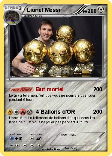 Pokemon Lionel Messi