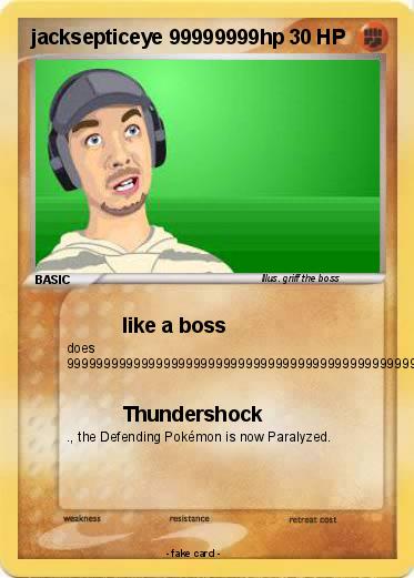 Pokemon jacksepticeye 99999999hp