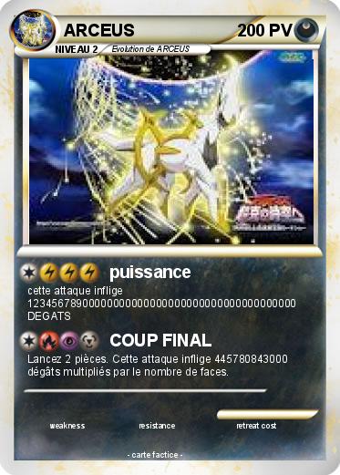 Pokemon ARCEUS