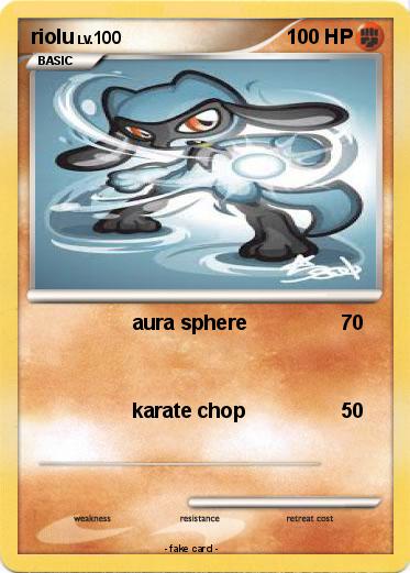 Pokemon riolu