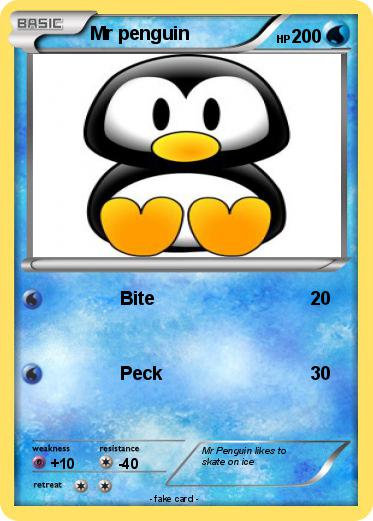 Pokemon Mr penguin