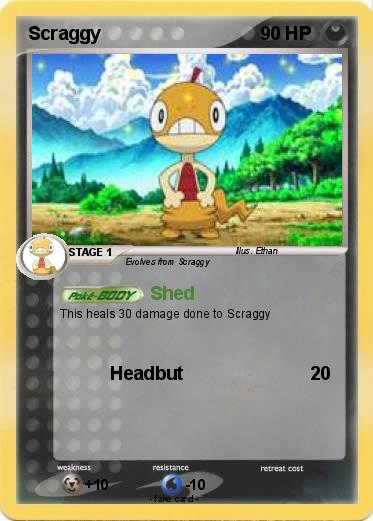 Pokemon Scraggy