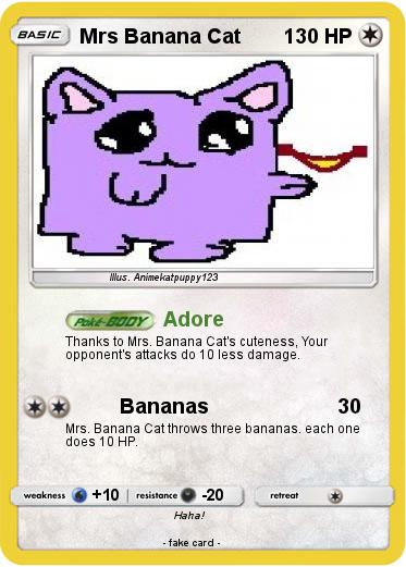 Pokemon Mrs Banana Cat