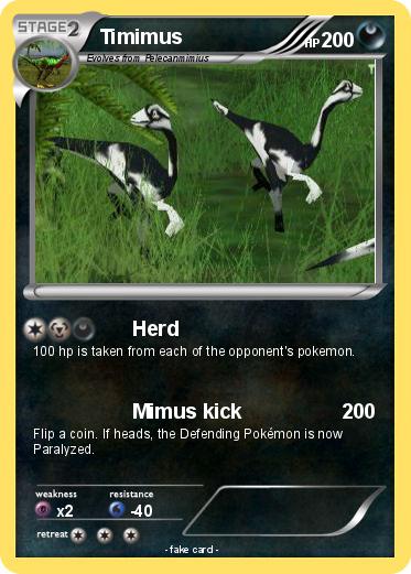 Pokemon Timimus