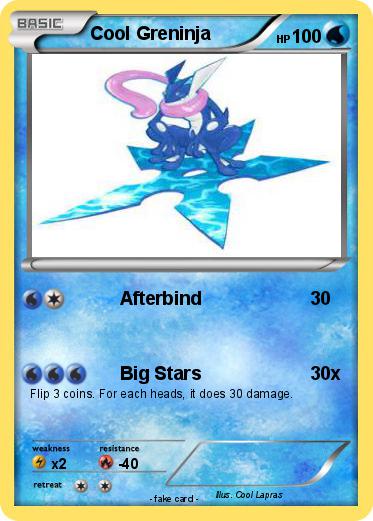Pokemon Cool Greninja