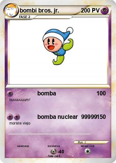 Pokemon bombi bros. jr.