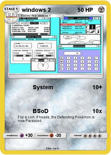 Pokemon windows 2