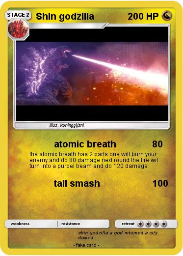 Pokemon Shin godzilla