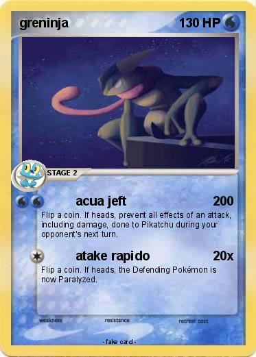 Pokemon greninja