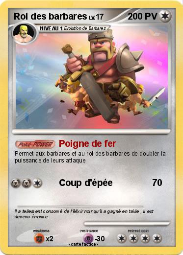 Pokemon Roi des barbares
